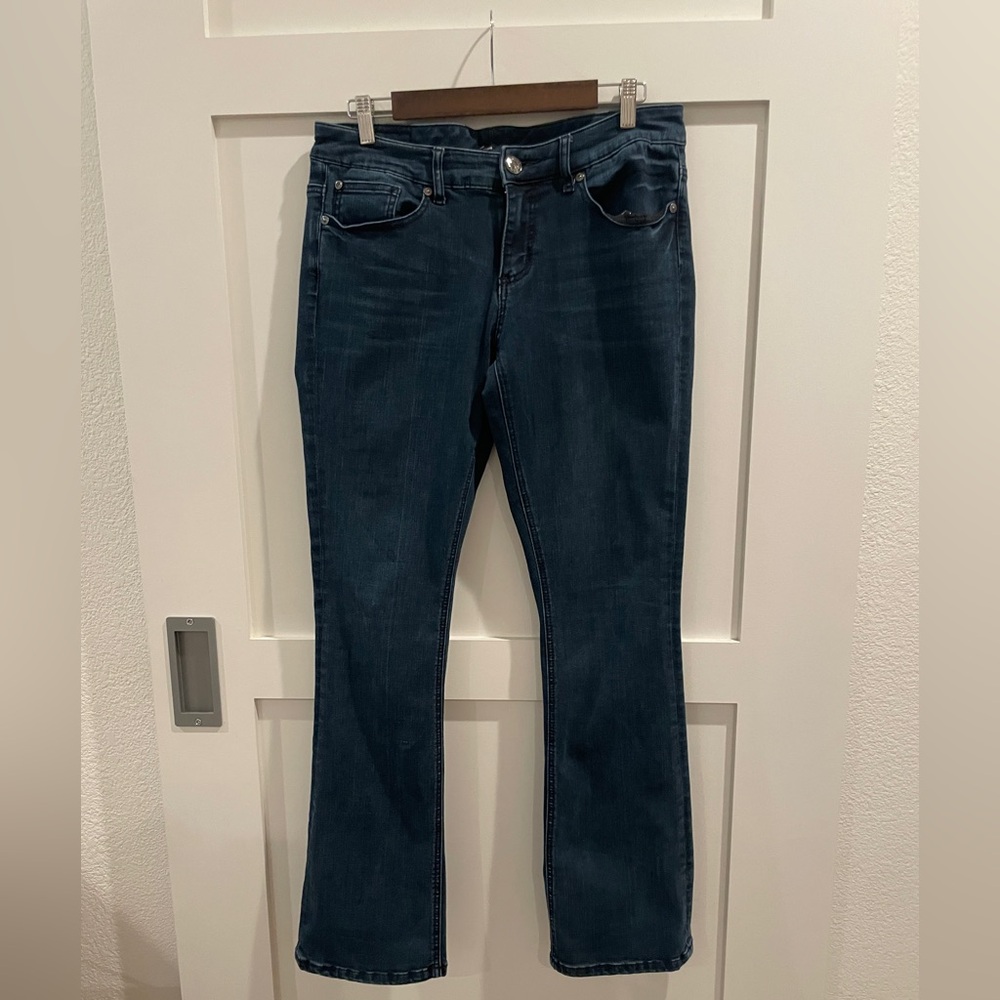Seven 7 Jeans Dark Wash Slim Boot 10